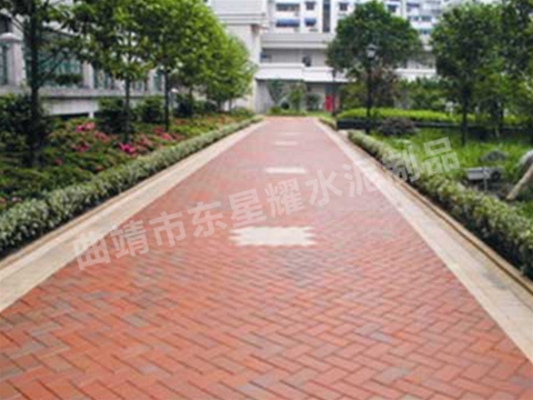 透水砖铺设样式